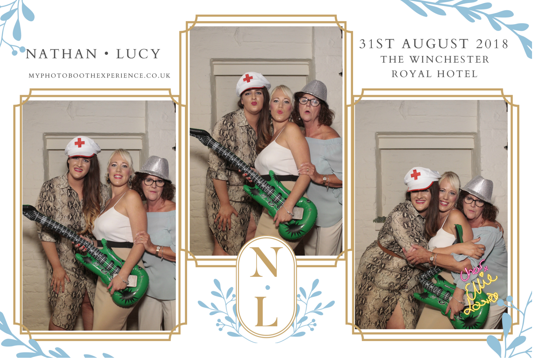 Nathan and Lucy’s wedding  | View more photos from the event at gallery.myphotoboothexperience.co.uk/u/MyPhotoBoothExperienceLtd/Nathan-and-Lucy’s-wedding